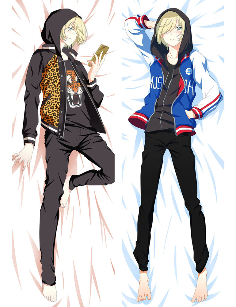 Yuri On Ice Yuri Plisetsky Anime Dakimakura Pillow Cover image 0