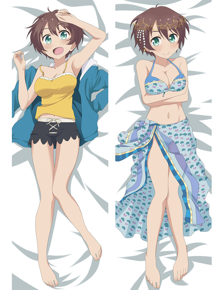 New Game! Shinoda Hajime Anime Dakimakura Pillow Case image 0