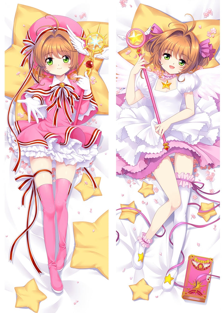 Cardcaptor Sakura Sakura Kinomoto Anime Dakimakura Pillow Case image 0