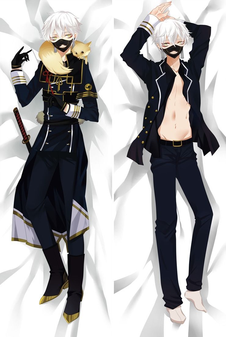 Touken Ranbu Nakigitsune Anime Dakimakura Pillow Cover image 0
