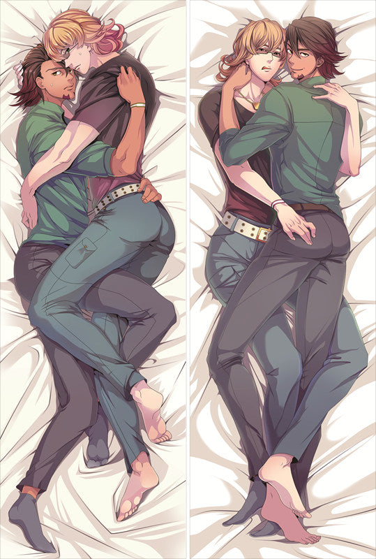 Tiger &amp; Bunny Anime Dakimakura Anime Dakimakura Body Pillow Case image 0
