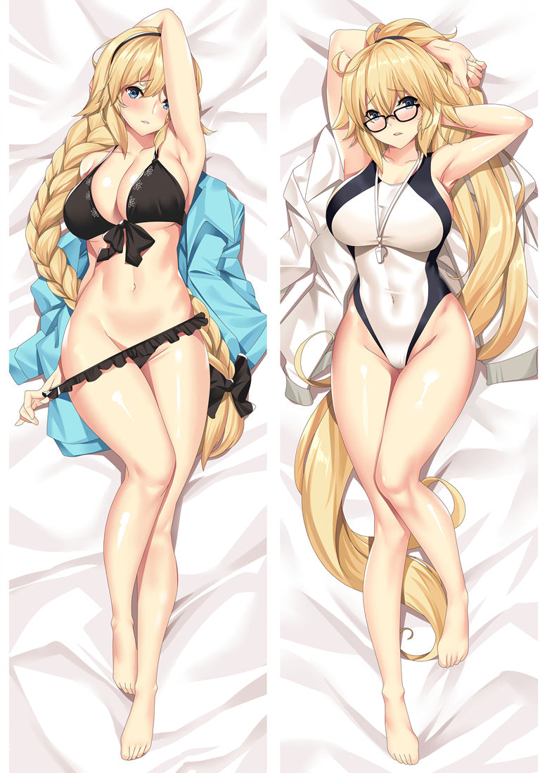 Fate/Grand Order Jeanne d'Arc Anime Dakimakura Pillow Cover image 0