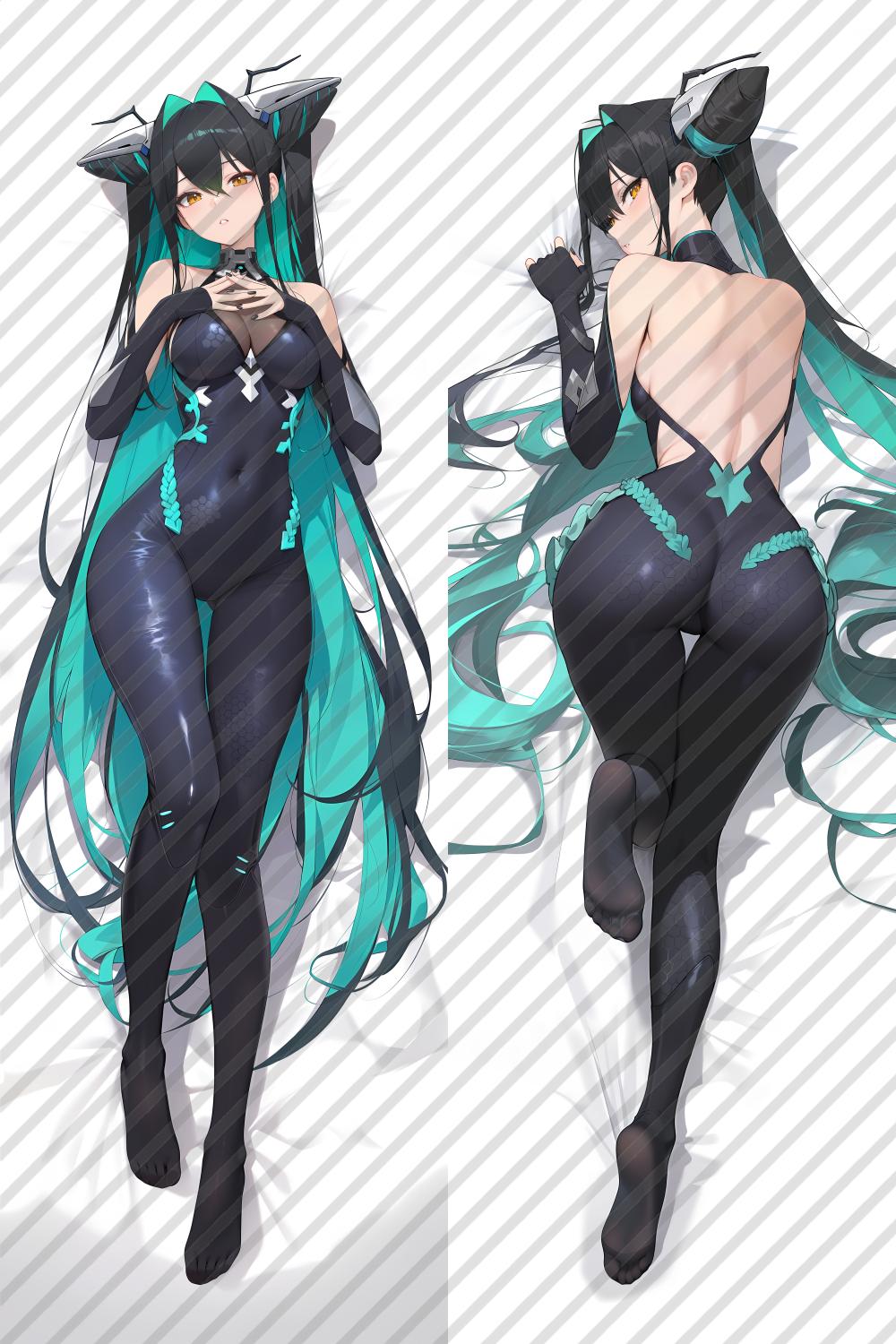 Goddess of Victory: Nikke Little Mermaid Anime Dakimakura Girl Body Pillow Cover image 0