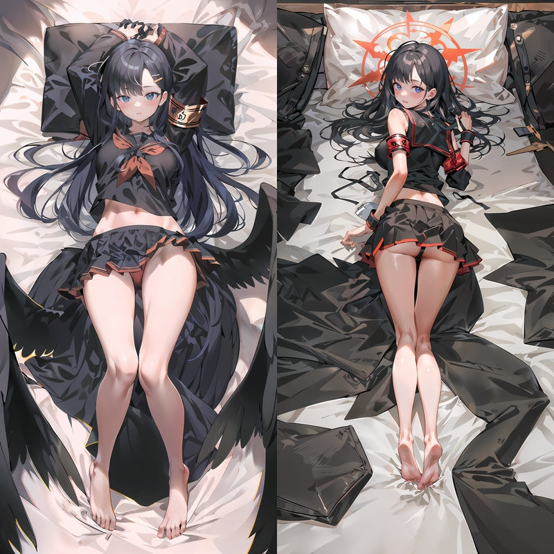Blue Archive Nakamasa Ichika Anime Dakimakura Girl Body Pillow Cover image 0