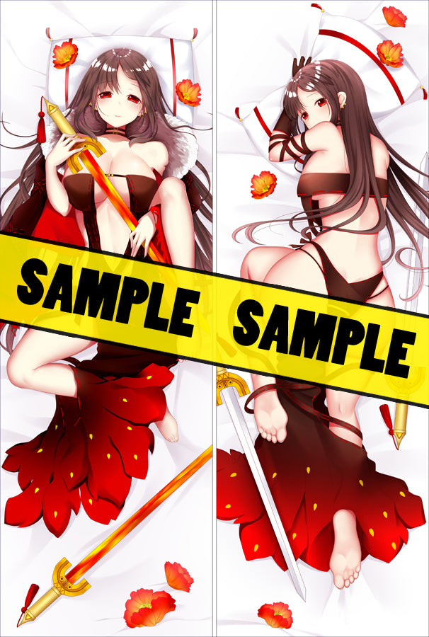 Fate/Grand Order Yu Mei Ren Anime Dakimakura Pillow Cover image 0