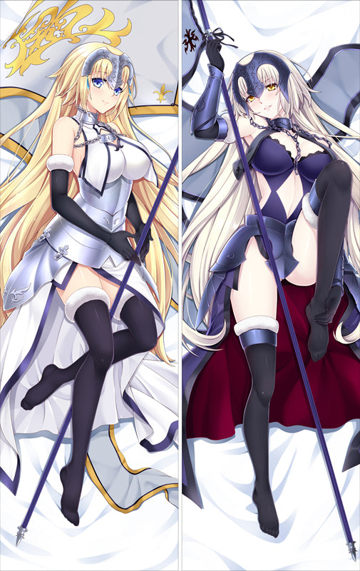 Fate Grand Order Jeanne la Pucelle Anime Dakimakura Pillow Cover image 0