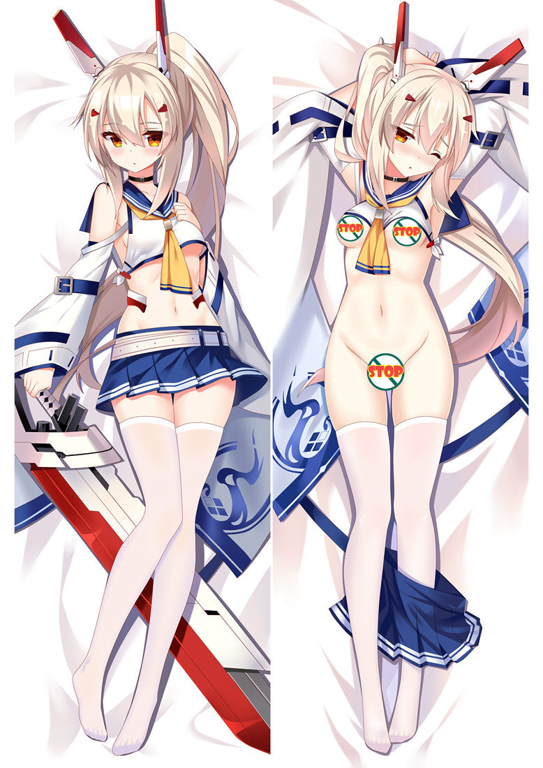Azur Lane Ayanami Anime Dakimakura Pillow Cover image 0