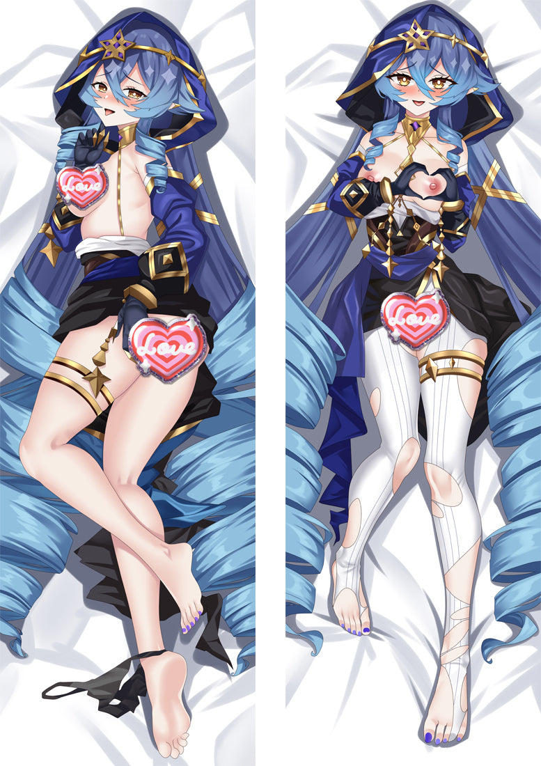 Genshin Impact Layla Dakimakura Body Pillow Cover image 0