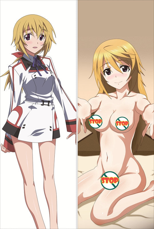 Infinite Stratos Charlotte Dunois Anime Dakimakura Body Pillow Cover image 0