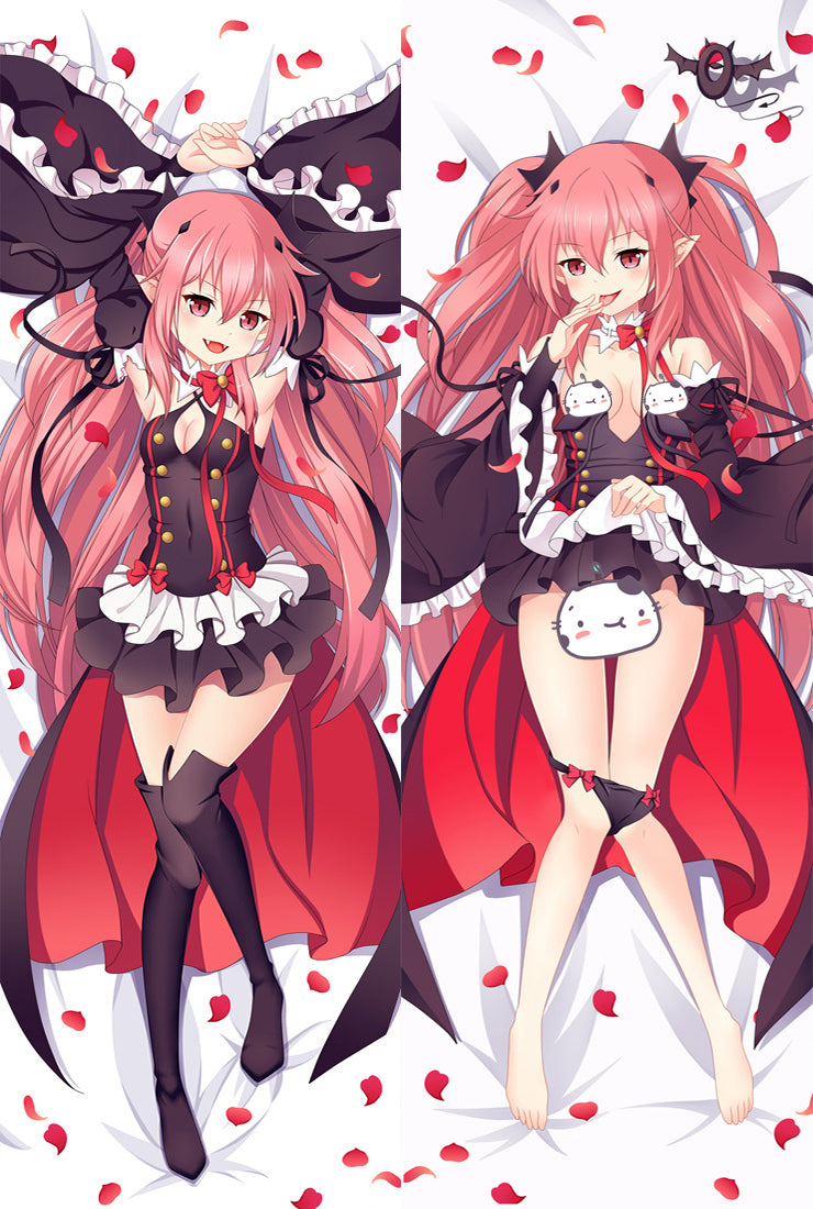 Seraph Of The End Krul Tepes Anime Dakimakura Pillow Cover image 0