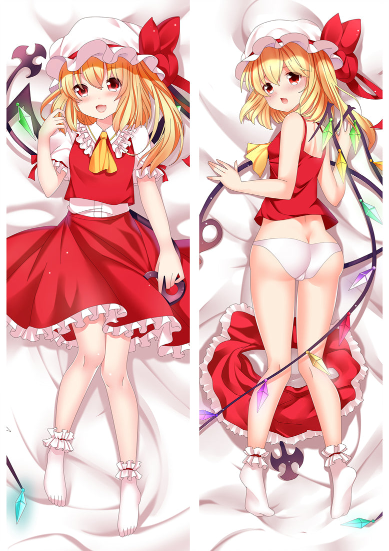 TouHou Project Flandre Scarlet Anime Dakimakura Pillow Cover image 0