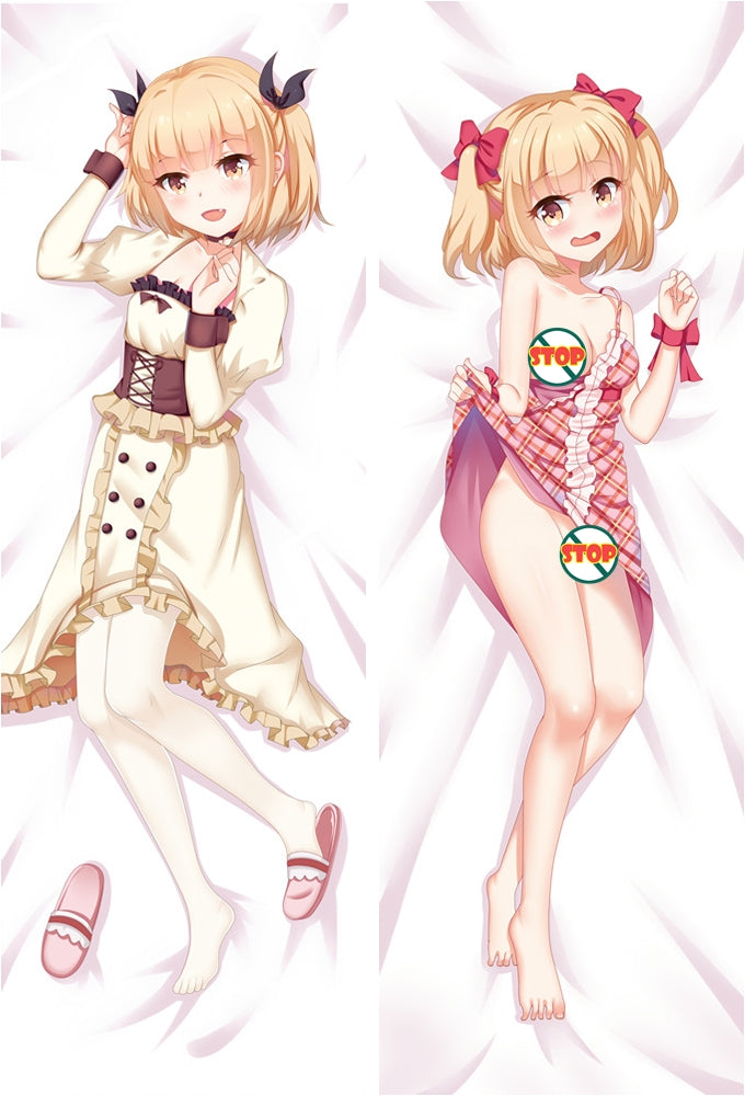 Hot Anime New Game! Yun Iijima Otaku Dakimakura Hugging Body Pillow Case image 0
