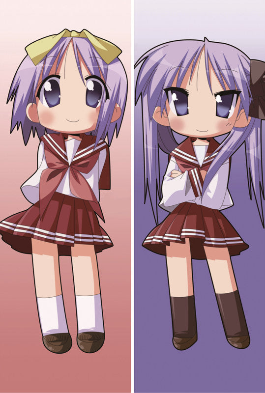 Lucky Star Tsukasa Hiiragi Anime Dakimakura Pillow Cover image 0