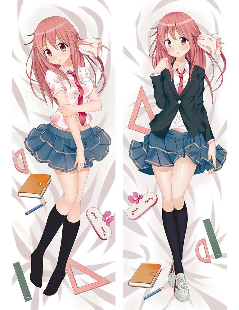 Sakura Trick Haruka Takayama Anime Dakimakura Pillow Cover image 0