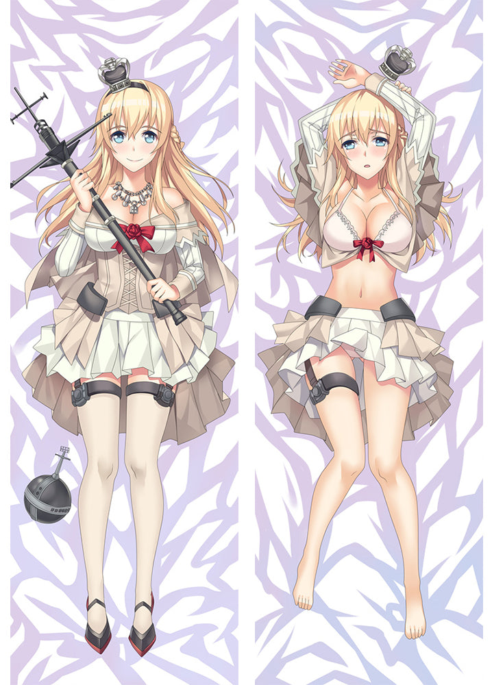 Kantai Collection Warspite Anime Dakimakura Pillow Case image 0