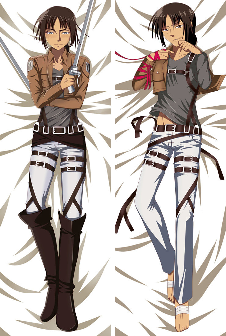 Anime Attack on Titan Dakimakura hugging body Ymir Pillow Case Cover image 0