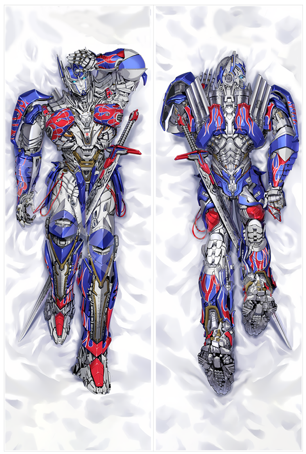 Optimus Prime Anime Dakimakura Body Pillow Cover image 0