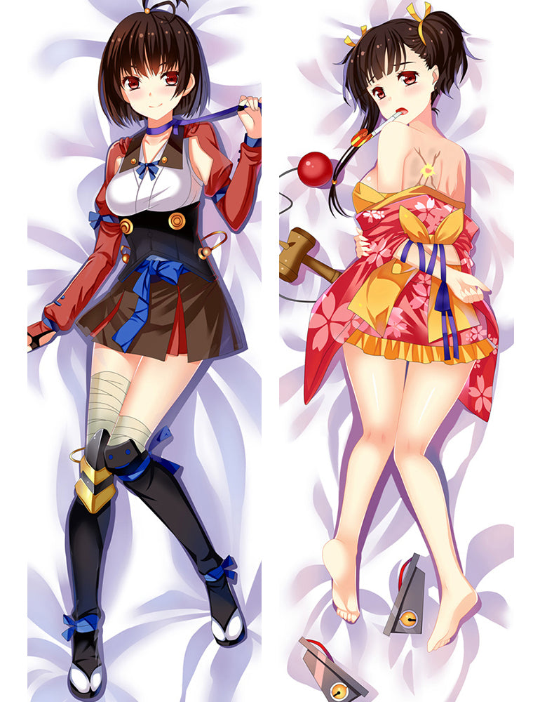 New Anime Kabaneri of the Iron Fortress Mumei Dakimakura Hug Body Pillow Case image 0
