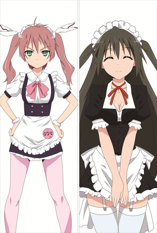 Mayo Chiki! Kanade Suzutsuki + Subaru Konoe Anime Dakimakura Body Pillow Cover image 0