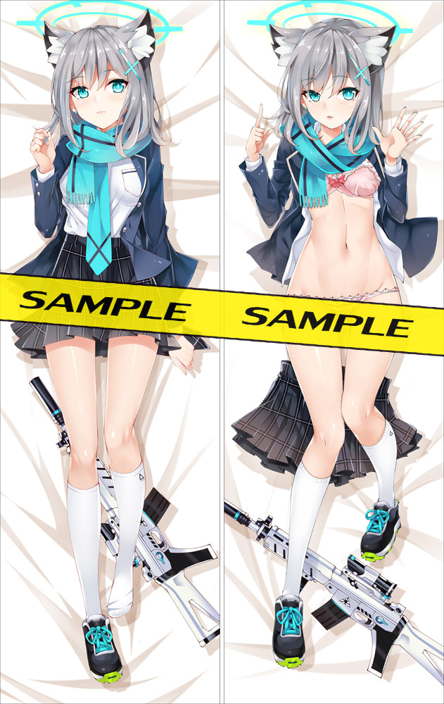 Blue Archive Sunaookami Shiroko Body Pillow Cover image 0
