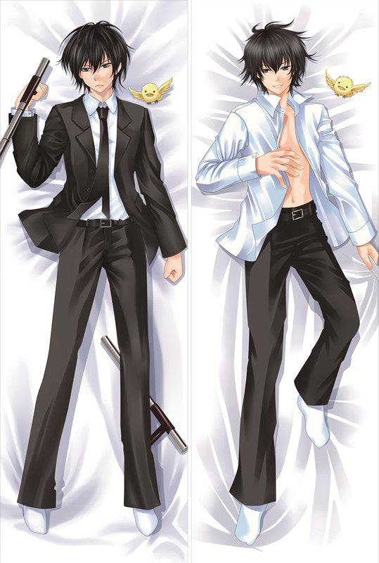 Reborn! Kyoya Hibari Anime Dakimakura Body Pillow Case image 0