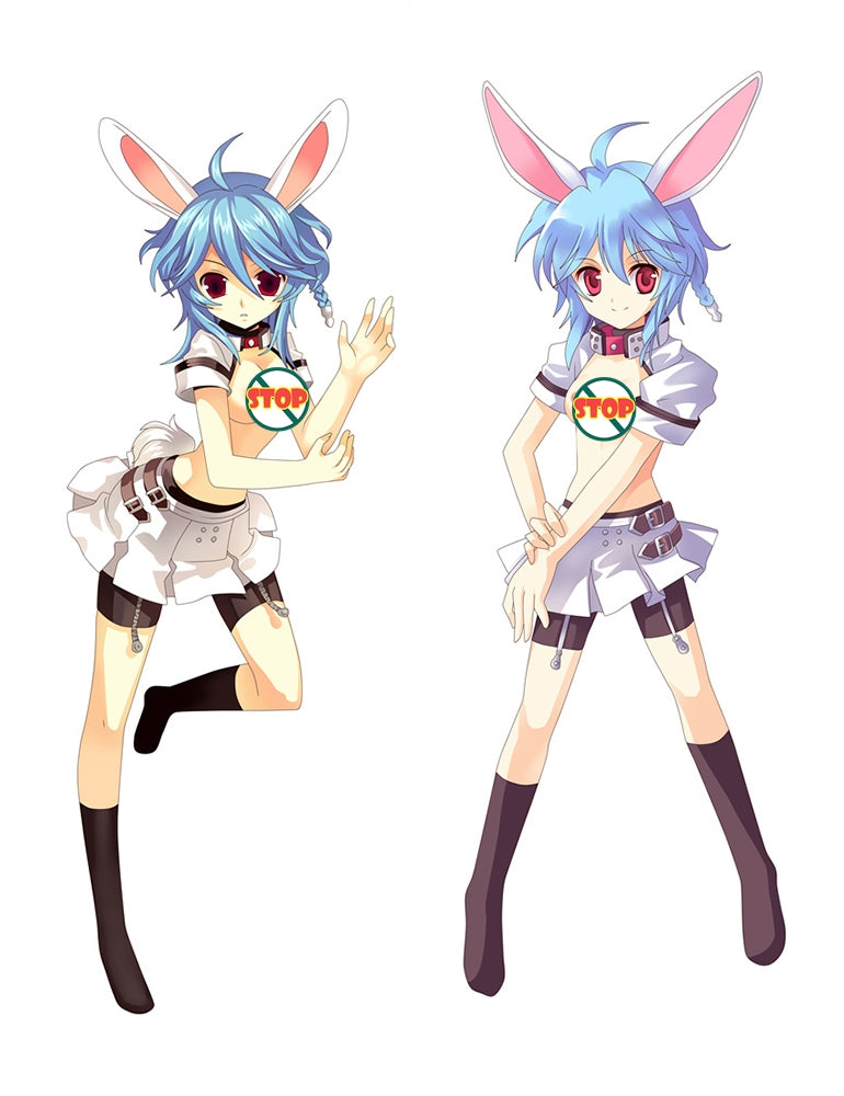 Trickster Online Bunny Anime Dakimakura Pillow Cover image 0