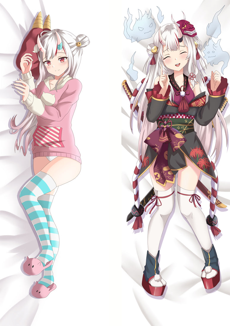Virtual Youtuber Nakiri Ayame Dakimakura Body Pillow Cover image 0