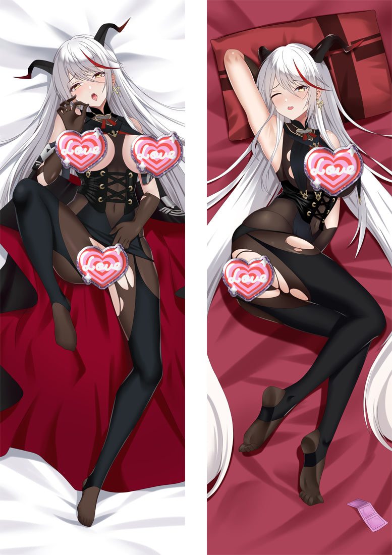 Azur Lane KMS Agir Anime Dakimakura Body Pillow Cover image 0