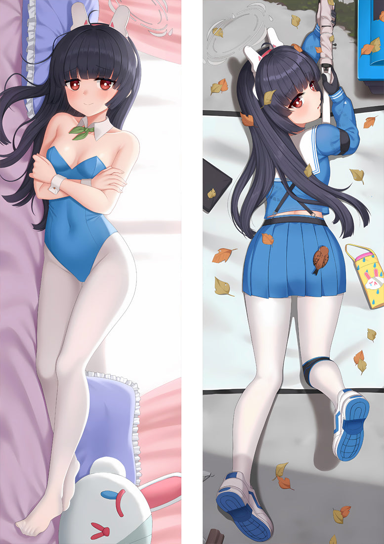 Blue Archive Kasumizawa Miyu Anime Dakimakura Girl Body Pillow Cover image 0