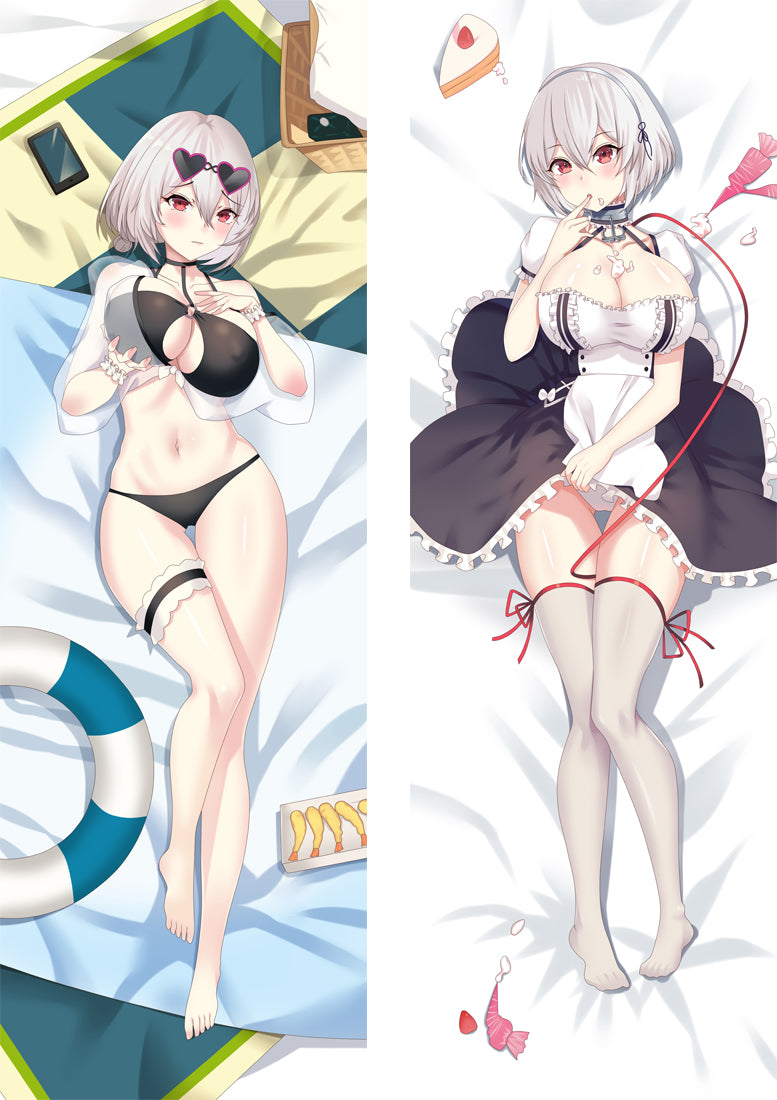 Azur Lane HMS Sirius Anime Dakimakura Pillow Cover image 0