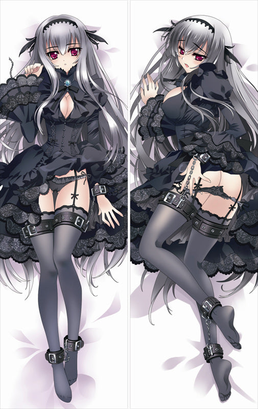 Rozen Maiden Suigintou Anime Dakimakura Pillow Cover image 0