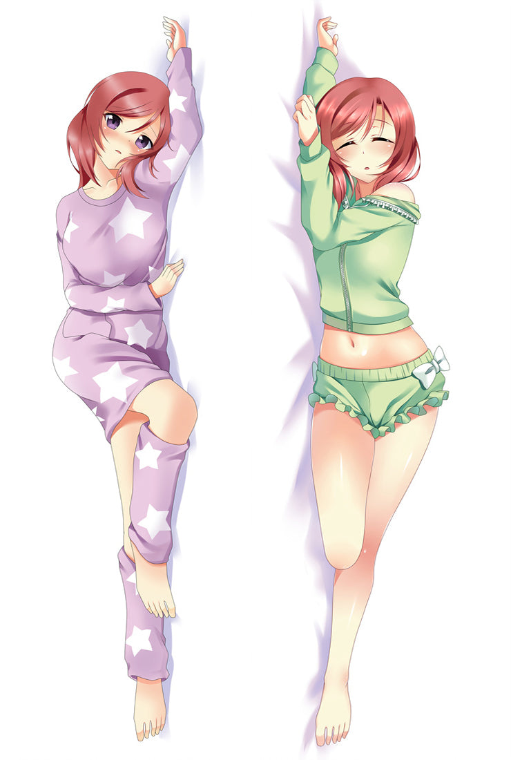 Love Live! Maki Nishikino Anime Dakimakura Pillow Cover image 0