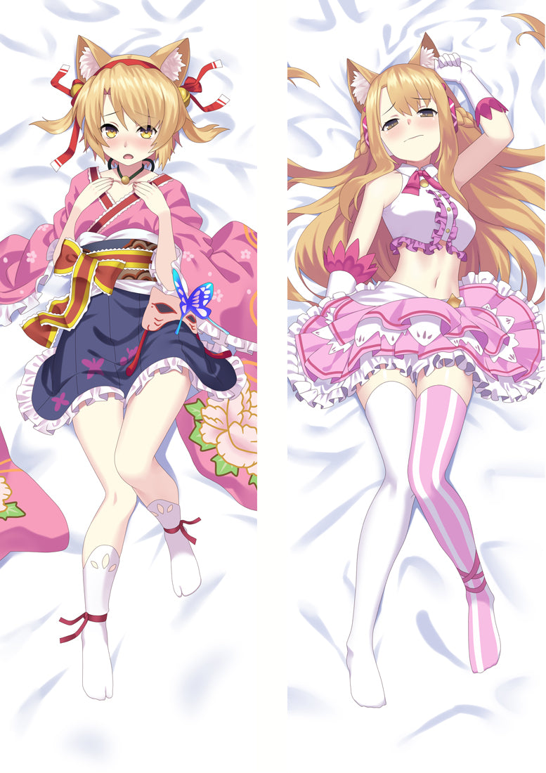 Virtual Youtuber Anime Dakimakura Body Pillow Cover image 0