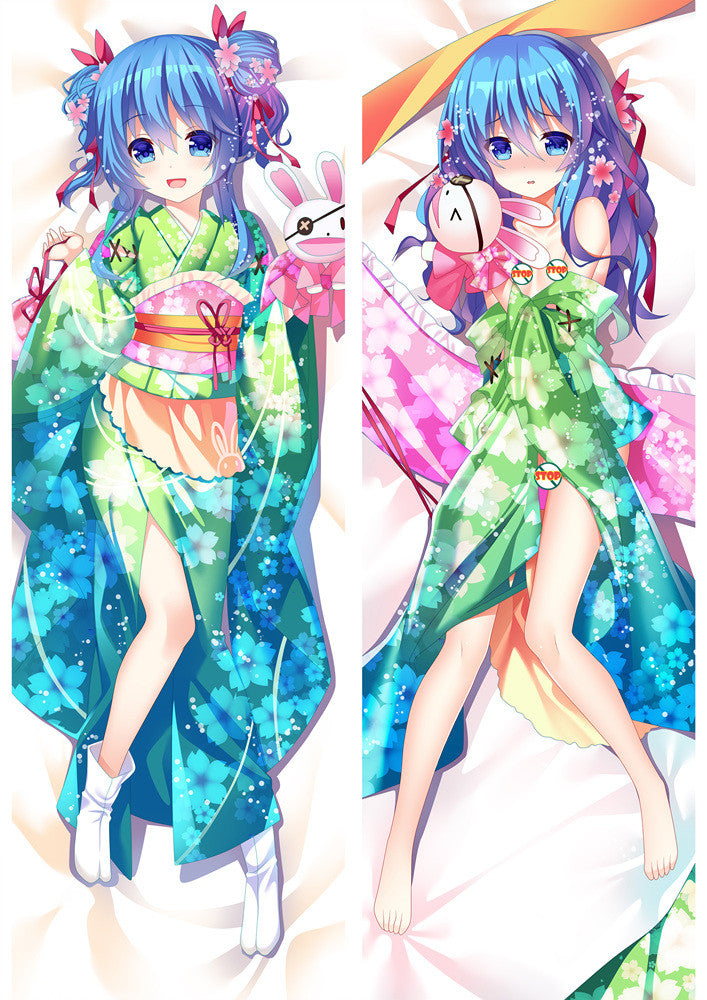 Date A Live Yoshino Anime Dakimakura Pillow Cover image 0