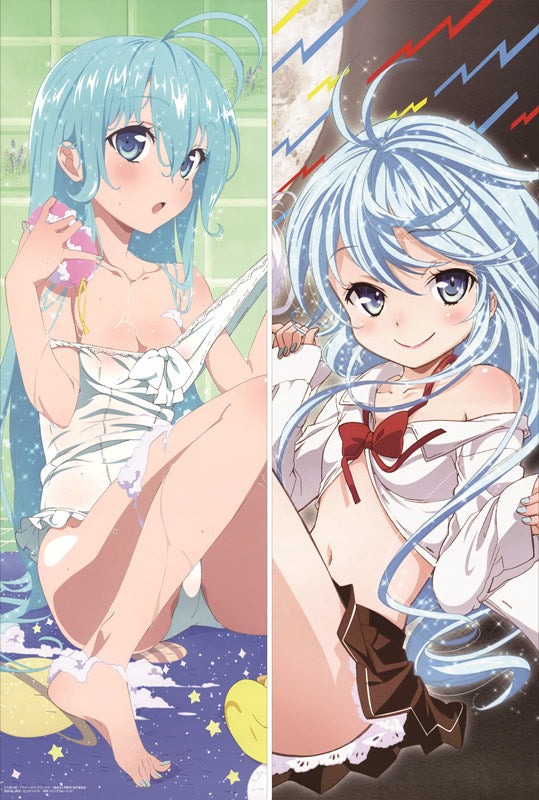 Electromagnetic Wave Woman and Adolescent Man Erio Touwa Anime Dakimakura Body Pillow Cover image 0