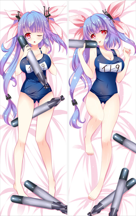 Kantai Collection Japanese submarine I-19 Anime Dakimakura Anime Dakimakura Body Pillow Cover image 0