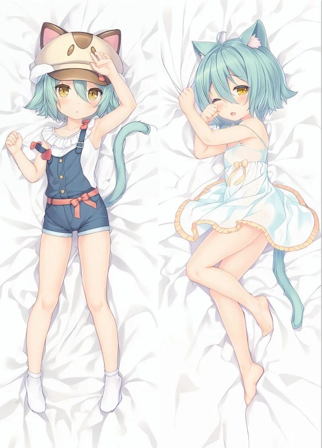 Nekopara Cacao Anime Dakimakura  Body Pillow Cover image 0