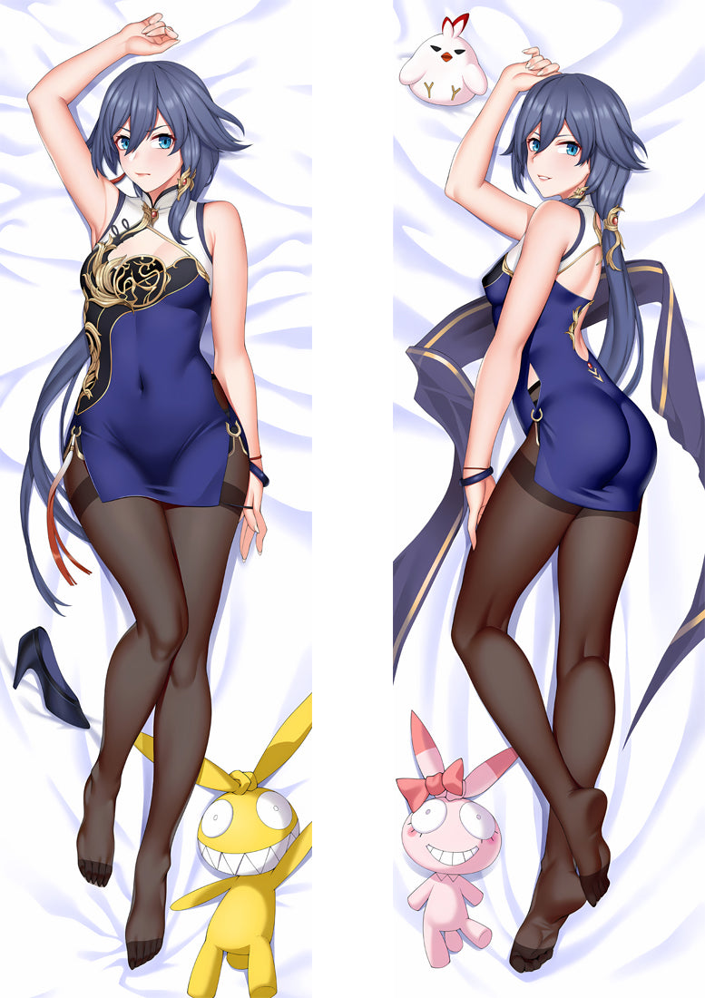 Honkai Impact 3rd Elysia Anime Dakimakura Girl Body Pillow Cover image 0