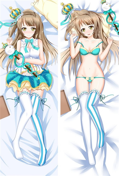 Hot Anime Love Live! Minami Kotori Anime Dakimakura Pillow Cover image 0