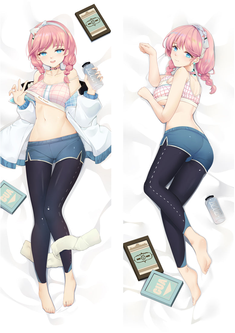 Arknights Blue Poison Anime Dakimakura Body Pillow Cover image 0