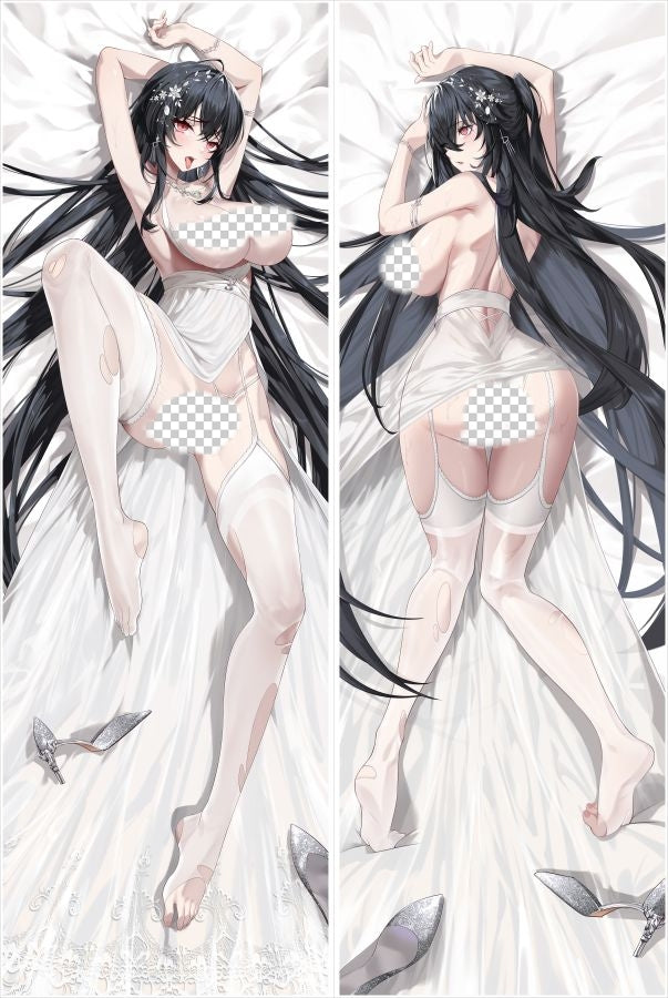 Azur Lane Taihou Anime Dakimakura Body Naked Pillow Cover image 0