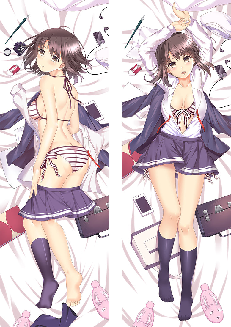 Saekano: How to Raise a Boring Girlfriend Katou Megumi Anime Dakimakura Pillow Cover image 0