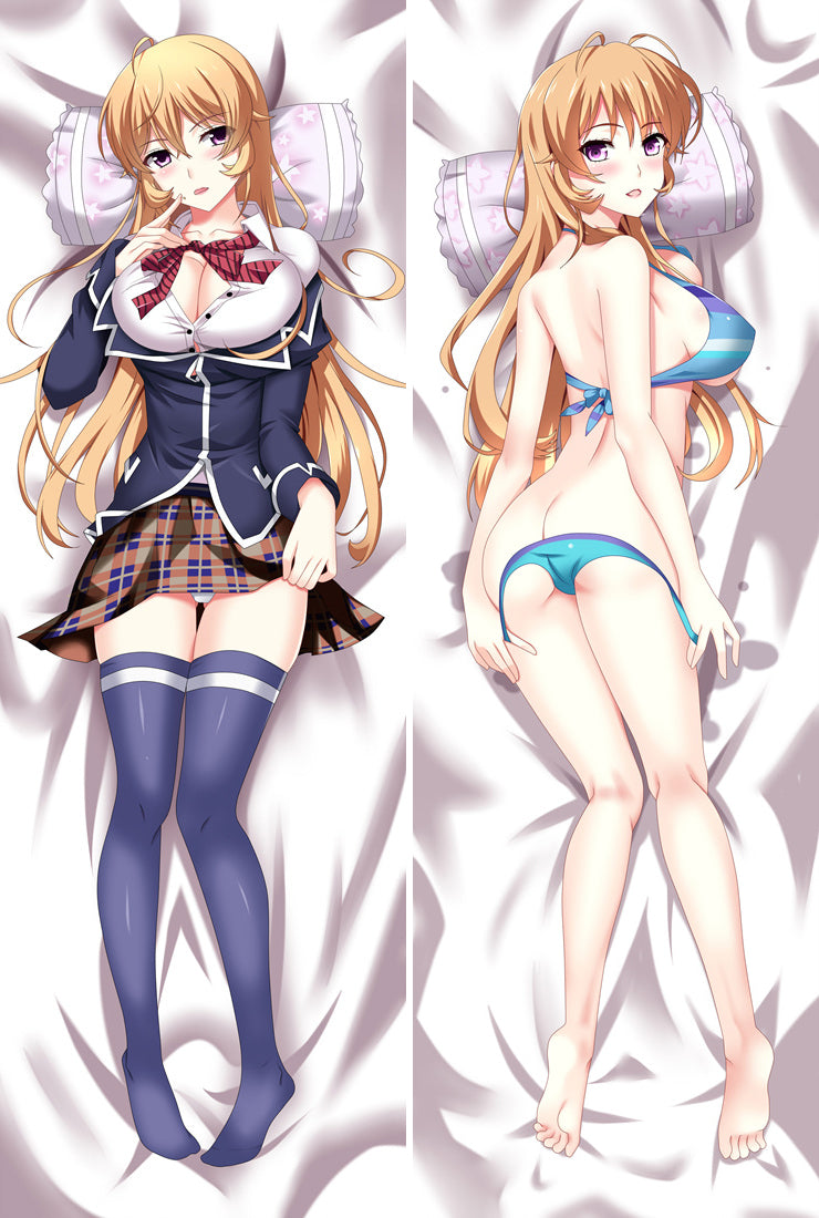 Shokugeki no Soma Erina Nakiri Anime Dakimakura Pillow Case image 0