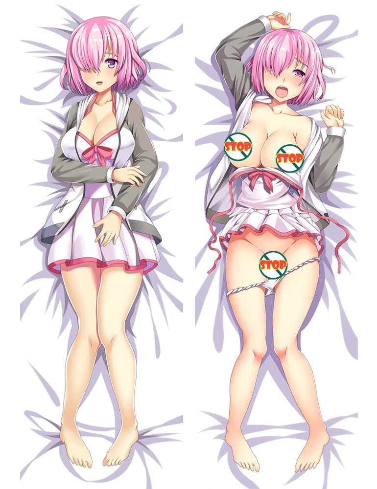 Fate/Grand Order Mash Killier Light Anime Dakimakura Pillow Case image 0