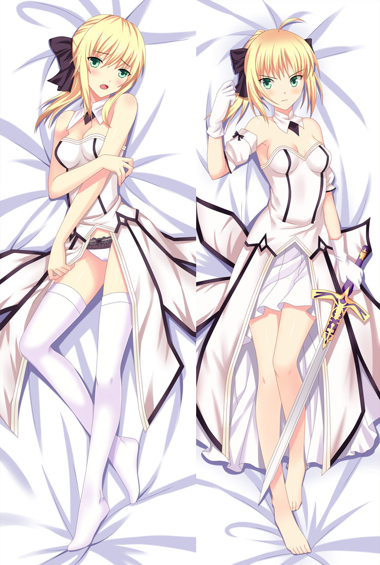 Fate/Grand Order Saber Anime Dakimakura Pillow Cover image 0
