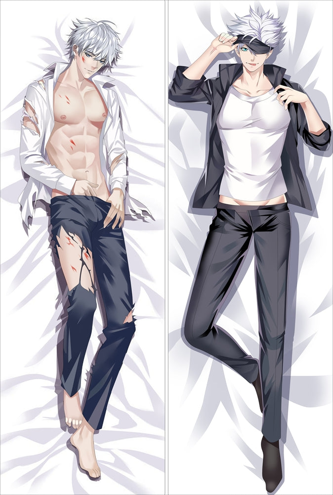 Gojo Satoru Anime Dakimakura Body Pillow Cover - Jujutsu Kaisen image 0
