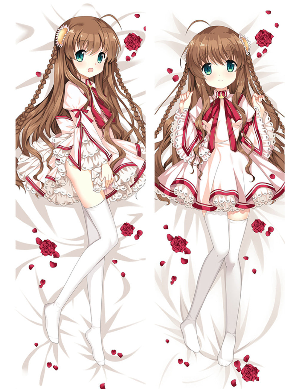 Anime Otaku Dakimakura Rewrite Kanbe Kotori Hugging Body Pillow Case image 0