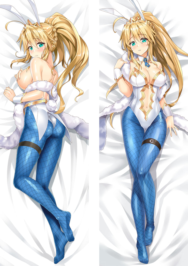 Fate/Grand Order FGO Altria Pendragon Anime Dakimakura Pillow Cover image 0