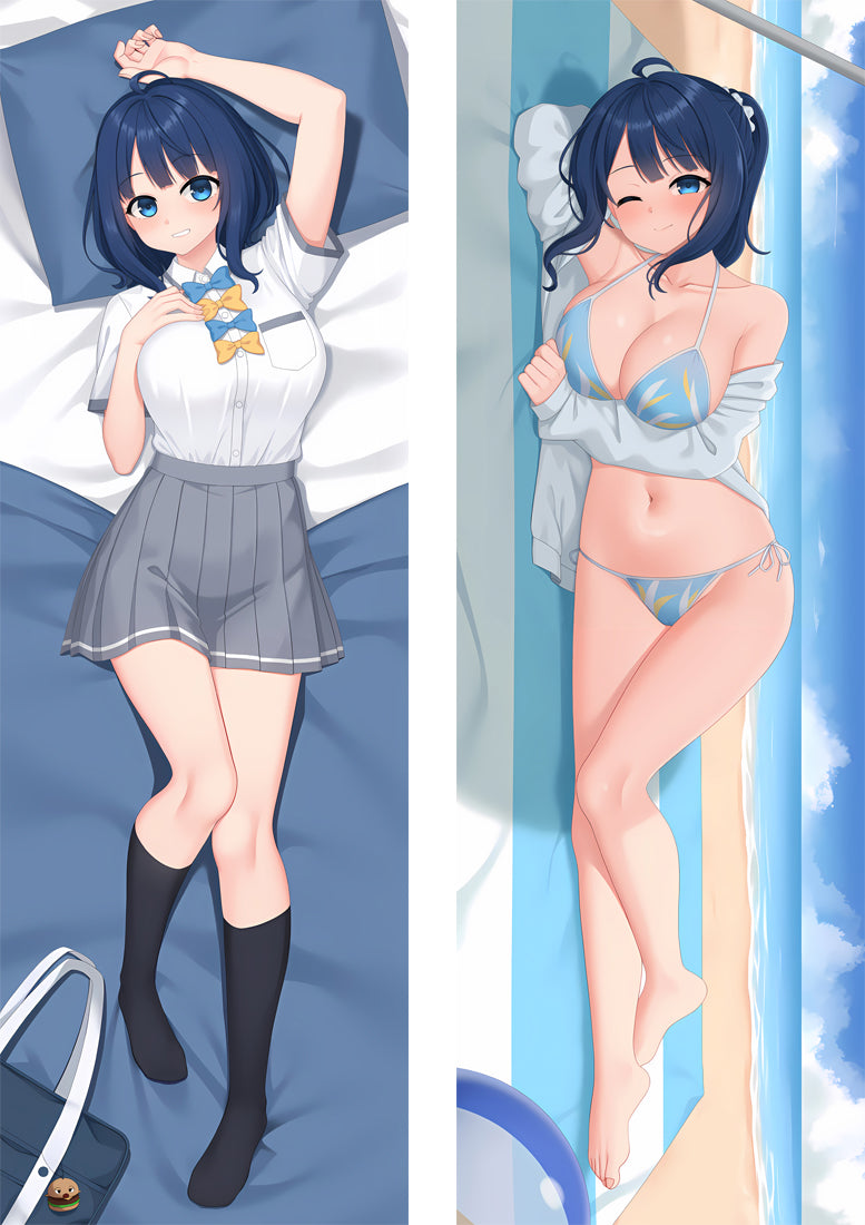 Too Many Losing Heroines! Anna Yanami Anime Dakimakura Sexy Body Pillow Cover image 0