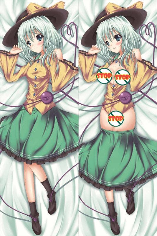 TouHou Project Koishi Komeiji Anime Dakimakura Body Pillow Cover image 0